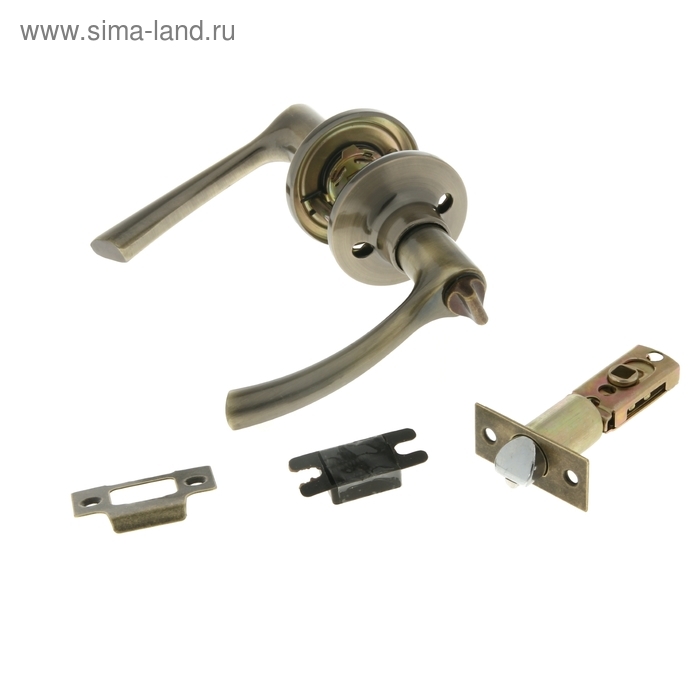 Защелка (мод.3186), межкомнатная, фиксатор, цвет бронза Защелка (мод.3186), межкомнатная, фиксатор, цвет бронза