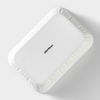 Форма для выпечки из жаропрочной керамики Доляна &laquo;Маффин&raquo;, 500 мл, 18&times;12,4&times;4 см, цвет белый