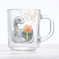 Новый год. Кружка стеклянная &laquo;Чудес в новом году&raquo;, 200 мл