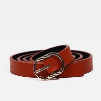 Ремень женский, ширина 2,2 см, пряжка металл, цвет рыжий Ремень женский, ширина 2,2 см, пряжка металл, цвет рыжий