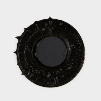 Магнит новогодний «С Новым годом» на Новый год на Новый год, диам. 4 см, зол Магнит новогодний «С Новым годом» на Новый год на Новый год, диам. 4 см, зол