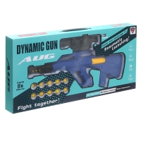 Бластер &laquo;Помповый AUG&raquo;, стреляет мягкими шариками, прицел