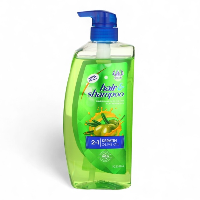 Шампунь для волос с кератином и оливковым маслом, питание и уход, 820 мл Шампунь для волос с кератином и оливковым маслом, питание и уход, 820 мл