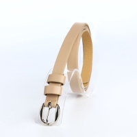 Ремень жен 01-01-02-01 Июнь14, 1,1*0,3*110 см, пряжка металл, 1 прокол, бежевый Ремень жен 01-01-02-01 Июнь14, 1,1*0,3*110 см, пряжка металл, 1 прокол, бежевый
