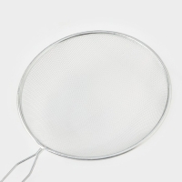 Сито для просеивания Доляна &laquo;Помощник&raquo;, d=18 см, цвет серебристый