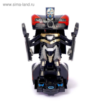 Робот радиоуправляемый &laquo;Гонщик&raquo;, трансформируется, световые и звуковые эффекты, цвета МИКС