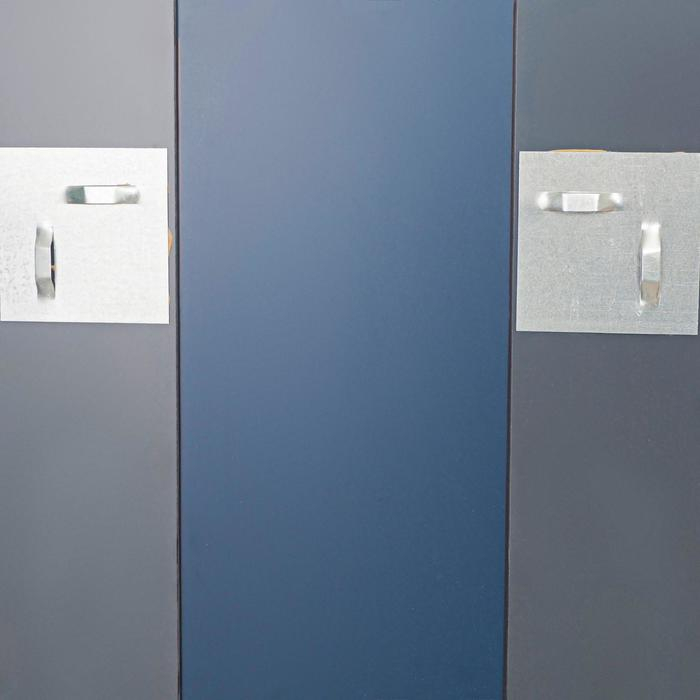 Зеркало, настенное, с полкой, 37&times;45 см