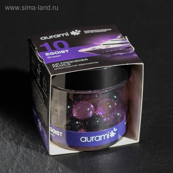 Ароматизатор воздуха на гелевой основе Жемчужины &laquo;Эгоист&raquo; 100гр