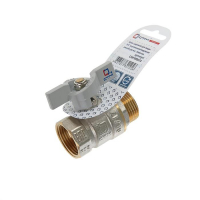 Кран шаровой "СТМ" Стандарт, PN40, внутренняя/наружная резьба 3/4", бабочка Кран шаровой "СТМ" Стандарт, PN40, внутренняя/наружная резьба 3/4", бабочка