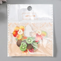 Декор для творчества дерево "Фрукты" набор 10 шт 2х2,2 см Декор для творчества дерево "Фрукты" набор 10 шт 2х2,2 см