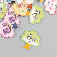 Пуговицы дерево для творчества 2 прокола "Деревце" набор 20 шт 2,8х2,8 см Пуговицы дерево для творчества 2 прокола "Деревце" набор 20 шт 2,8х2,8 см