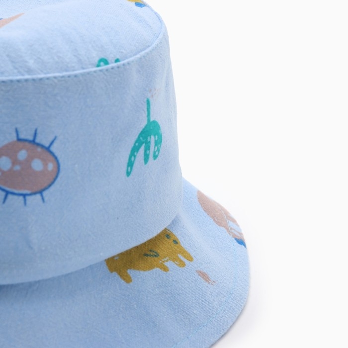 Панама детская Панама детская "Монстрики" MINAKU, цв,голубой , р-р 48-50