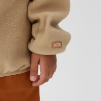 Детская кофта на молнии KAFTAN, цв. беж, р 38 (146-152)