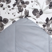 Покрывало LoveLife евро макси Flowers 240*230&plusmn;5 см, жатка, 100% п/э