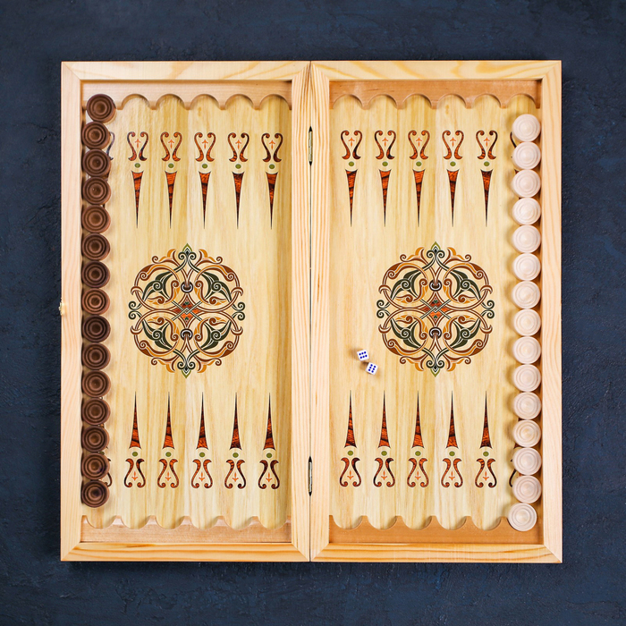 Нарды средние &laquo;Тигр и дракон&raquo; 50 &times; 50 см