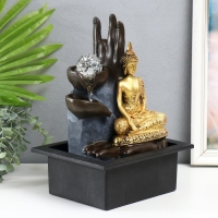 Фонтан настольный от сети "Будда " 35х25х20 см Фонтан настольный от сети "Будда " 35х25х20 см