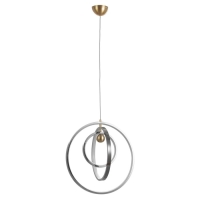 Светильник BayerLux "Хайфи" 27Вт LED золото-серебро 40х40х42см