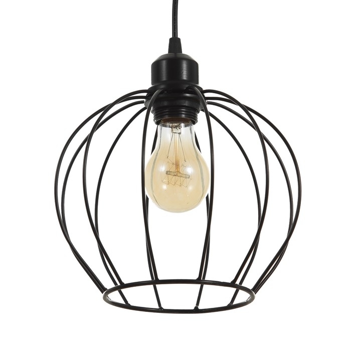 Светильник Светильник "Амадео" 1х40Вт Е27 черный 21х21х70см