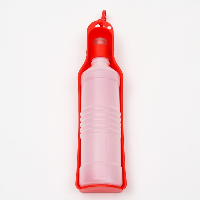 Поилка прогулочная 500 мл, красная Поилка прогулочная 500 мл, красная