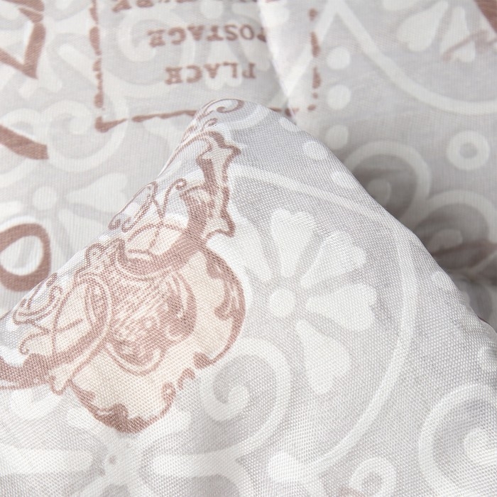 Одеяло зимнее 140х205см, МИКС, ватин 400г/м, пэ100%