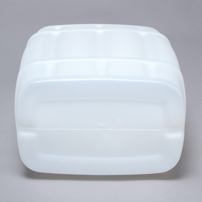 Канистра пищевая &laquo;Бочонок&raquo;, 15 л, горловина 11.4 см, белая