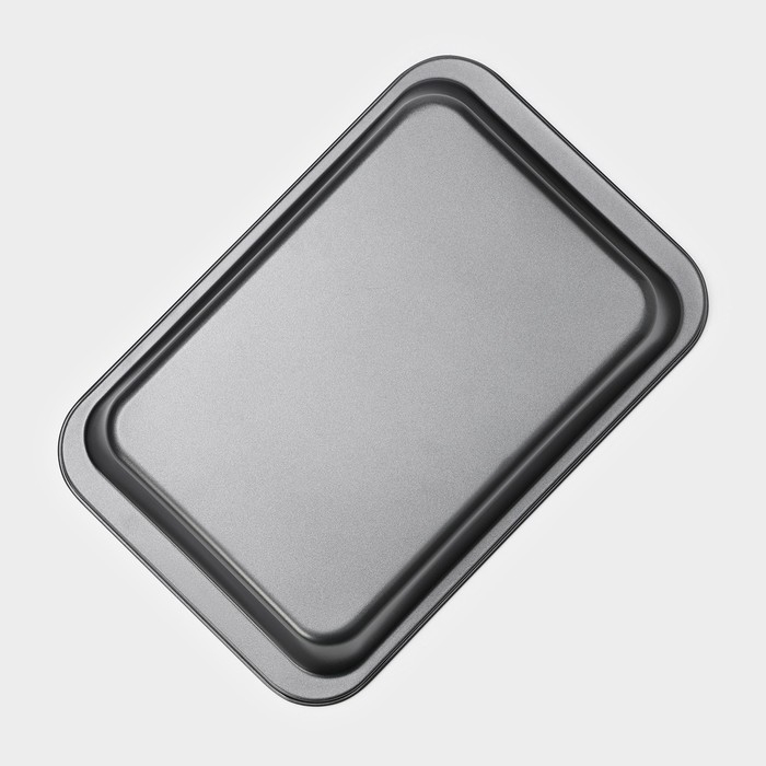 Противень Доляна &laquo;Прямоугольник. Жаклин&raquo;, 37&times;25&times;5 см, антипригарное покрытие, цвет чёрный