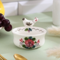 Солонка &laquo;Курочка&raquo;, 7,5х7,5х6 см, 70 мл, 1 сорт , авт.Верченко Н.П..