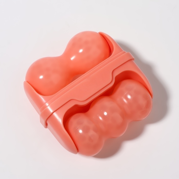 Криомассажёр для лица 2 в 1, 10 × 8 см, цвет бежевый Криомассажёр для лица 2 в 1, 10 × 8 см, цвет бежевый