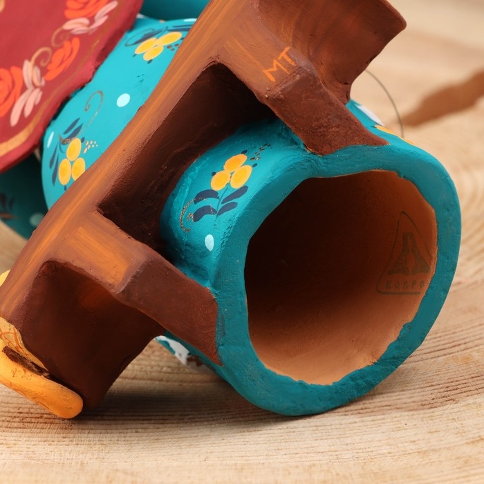 Ковровская игрушка Ковровская игрушка "Скамейка Бабка вяжет", керамика