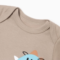 Боди Крошка Я "Дракоша", рост 68-74 см , бежевый