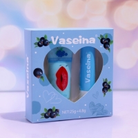 Набор для губ «Смородина» : бальзам и скраб Набор для губ «Смородина» : бальзам и скраб