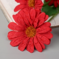 Цветы искусственные "Космея леди галант" 57х8 см, красный