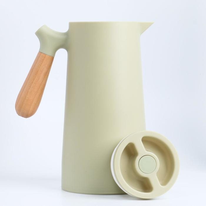 Термос-кофейник 1 л, сохраняет тепло 24 ч, 24.5 х 12.5 см, зелёный Термос-кофейник 1 л, сохраняет тепло 24 ч, 24.5 х 12.5 см, зелёный