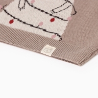 Костюм вязаный Крошка Я "Зимний мишка" рост 68-74 см