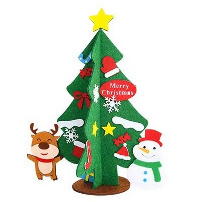 Новый год! Набор для творчества &laquo;Ёлочка с оленем&raquo; украшения на клеевой основе