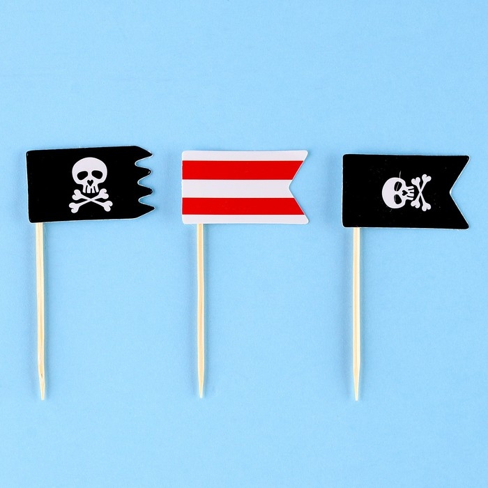 Шпажки &laquo;Пират&raquo;, набор 12 шт.