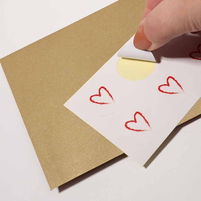 Набор подарочных сертификатов &laquo;BLACK SILK&raquo;, 10 шт, с крафтовыми пакетами и наклейками, цвет чёрный