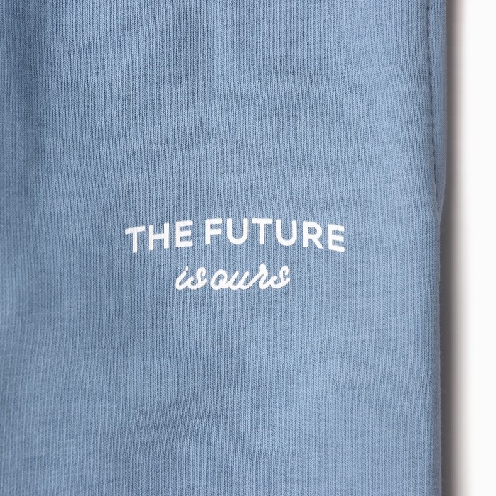 Костюм детский (лонгслив, брюки) KAFTAN Future р.38 (146-152), голубой