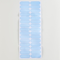 Термобирки для одежды. Набор именных термонаклеек для маркировки детских вещей &laquo;Одежда для котика&raquo;, 30 шт