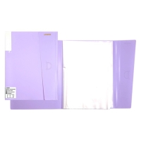 Папка 40 вкладышей А3 500 мкм deVENTE Pastel фактура "песок", клапан, сиреневая Папка 40 вкладышей А3 500 мкм deVENTE Pastel фактура "песок", клапан, сиреневая