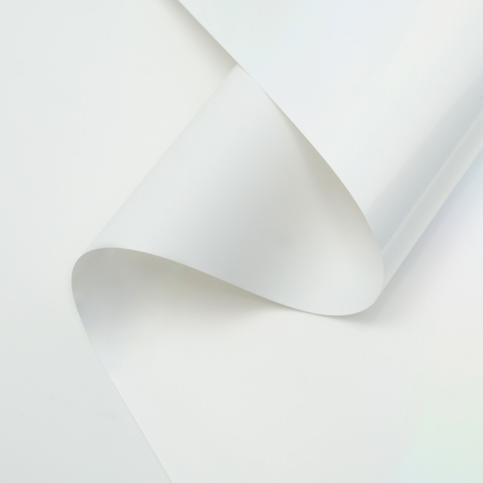 Пленка флористическая Пленка флористическая "Жемчужный перелив", лимонный сорбет, 0,58 х 5 м