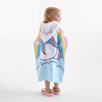 Полотенце-пончо детский LoveLife "Единорог" 60х120 см, 100% пэ, 225 г/м2 Полотенце-пончо детский LoveLife "Единорог" 60х120 см, 100% пэ, 225 г/м2