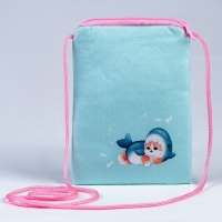 Сумка детская плюшевая "Кошечка" плоская Сумка детская плюшевая "Кошечка" плоская