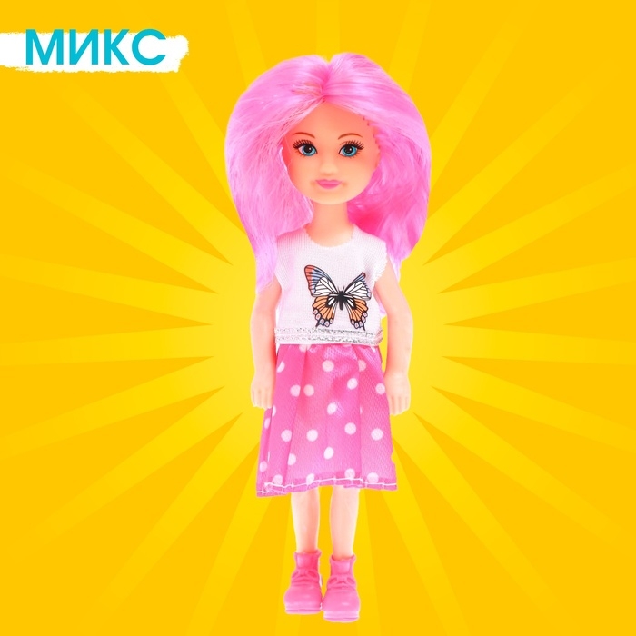 Кукла малышка «Алиса» в платье, МИКС Кукла малышка «Алиса» в платье, МИКС