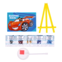 Алмазная мозаика с частичным заполнением на подставке для детей &laquo;Быстрее всех&raquo;