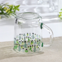 Кружка стеклянная для чая «Кактусы», 250 мл Кружка стеклянная для чая «Кактусы», 250 мл