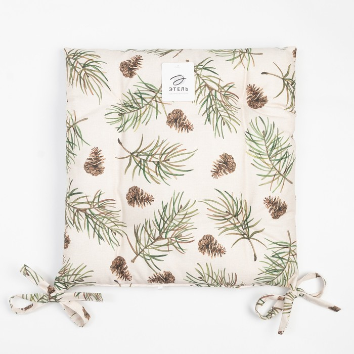 Сидушка на стул Этель Christmas tree 42х42см, 100% хлопок, саржа 190 г/м2 Сидушка на стул Этель Christmas tree 42х42см, 100% хлопок, саржа 190 г/м2