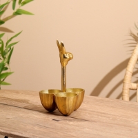 Менажница "Заяц" алюминий 14х14х24 см Менажница "Заяц" алюминий 14х14х24 см