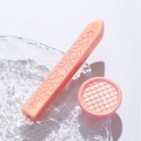 Сургуч для печати стержень "Персик" перламутр 1,1х1,1х9 см Сургуч для печати стержень "Персик" перламутр 1,1х1,1х9 см