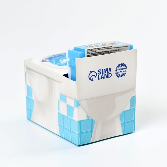 Леденцы с пудрой &laquo;Смой все проблемы&raquo; унитаз, 15 г.